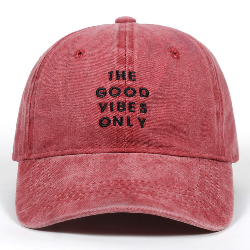 Washed Vintage Cap - Good Vibes.