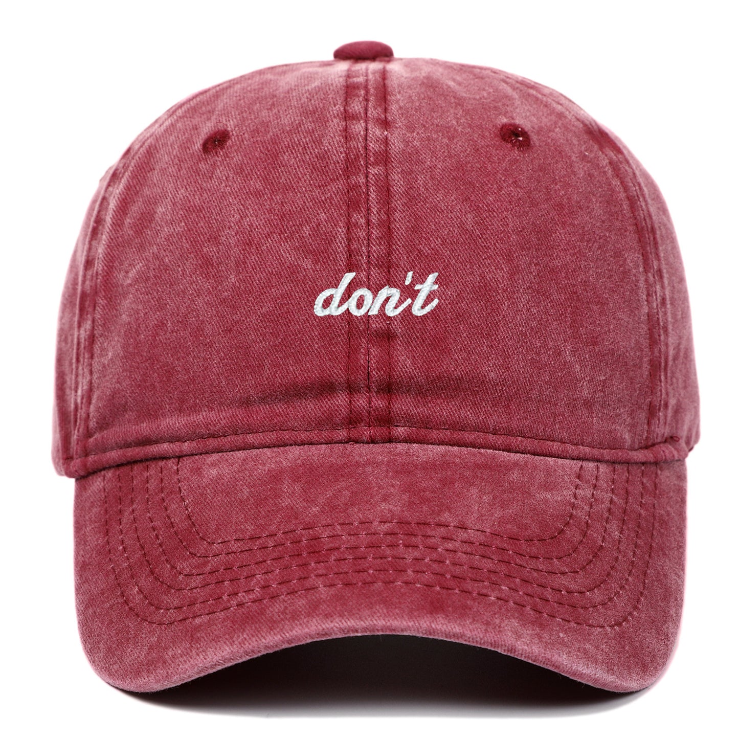 Washed Vintage Cap - Don't.