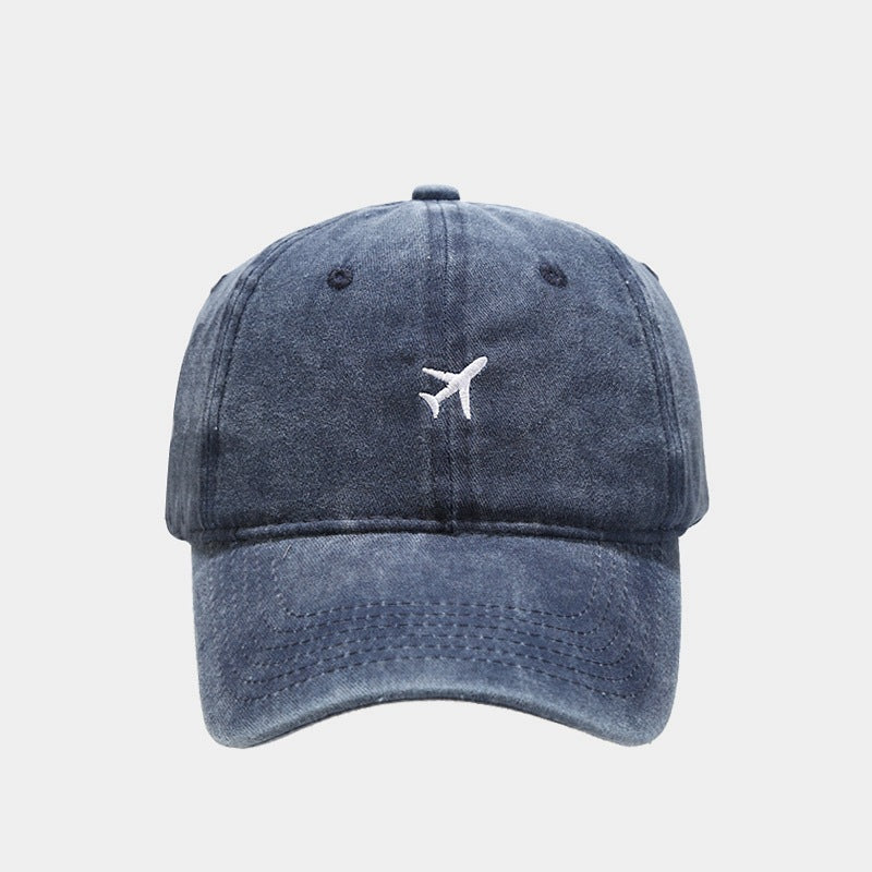 Washed Vintage Cap - Airplane.