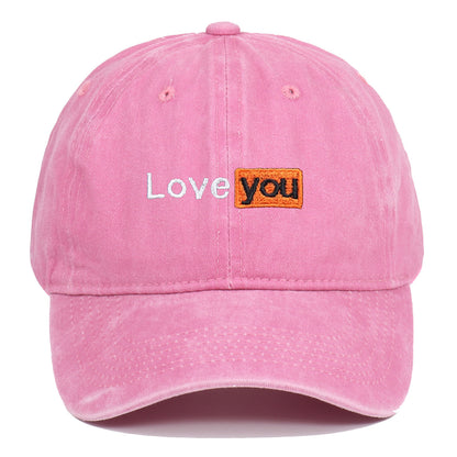 Washed Vintage cap - Love You.