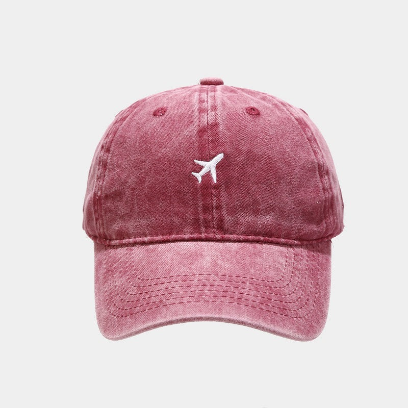 Washed Vintage Cap - Airplane.