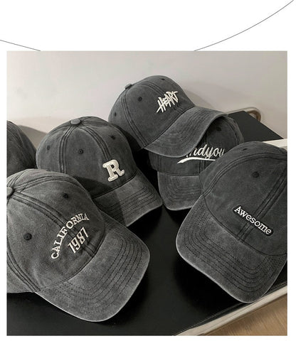 Washed Vintage Cap - NY and Cali.