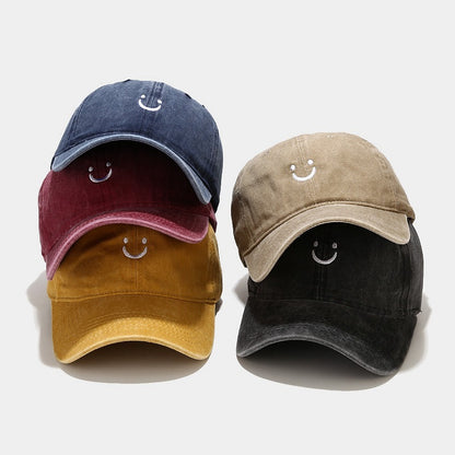 Washed Vintage Cap - Smiley.