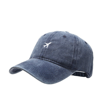 Washed Vintage Cap - Airplane.