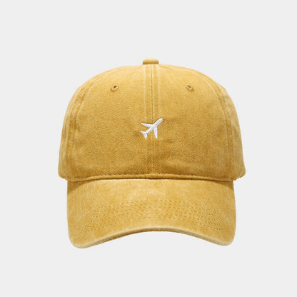 Washed Vintage Cap - Airplane.