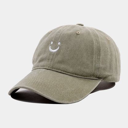 Washed Vintage Cap - Smiley.