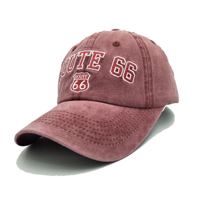 Washed Vintage Cap - Route 66.