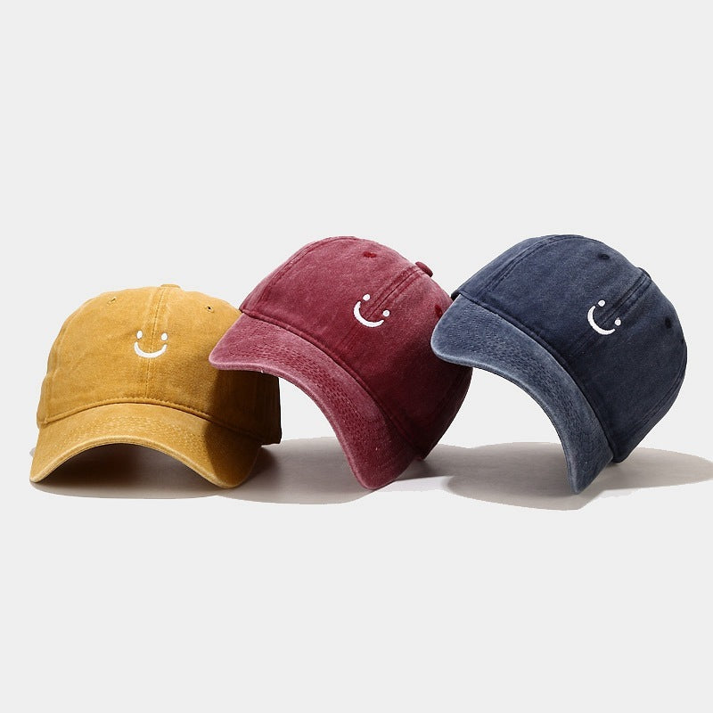 Washed Vintage Cap - Smiley.