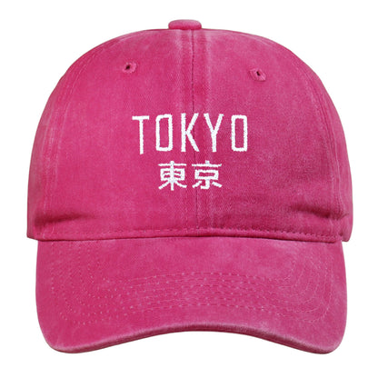 Washed Vintage Cap - Tokyo.