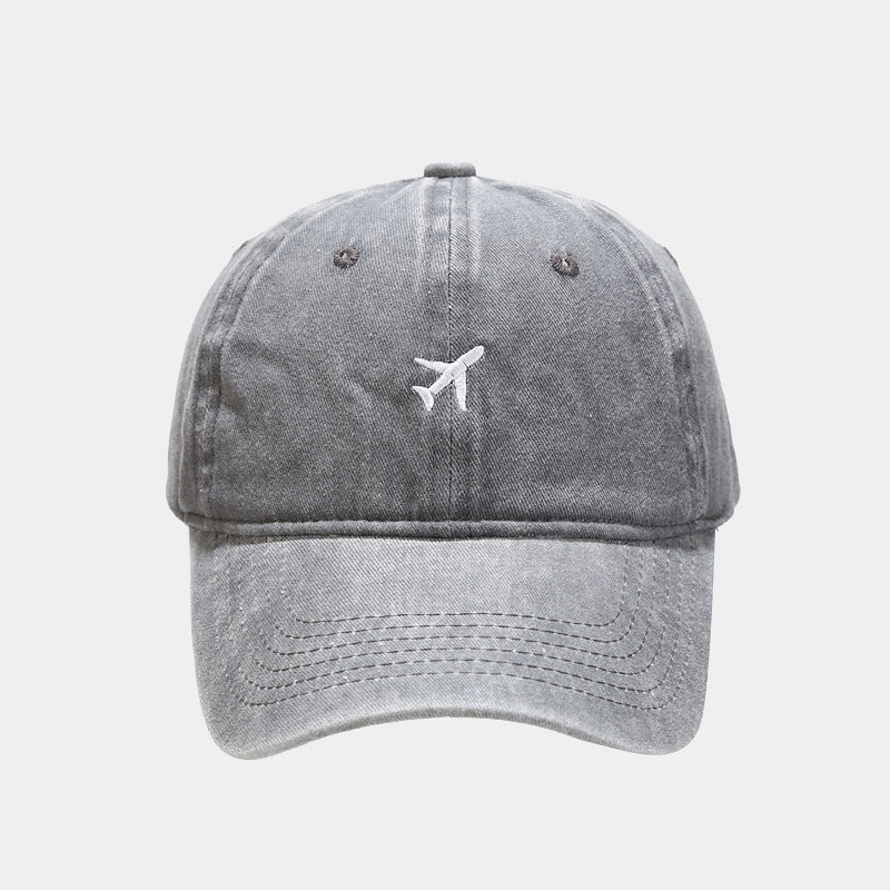 Washed Vintage Cap - Airplane.