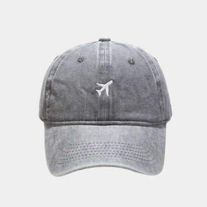 Washed Vintage Cap - Airplane.
