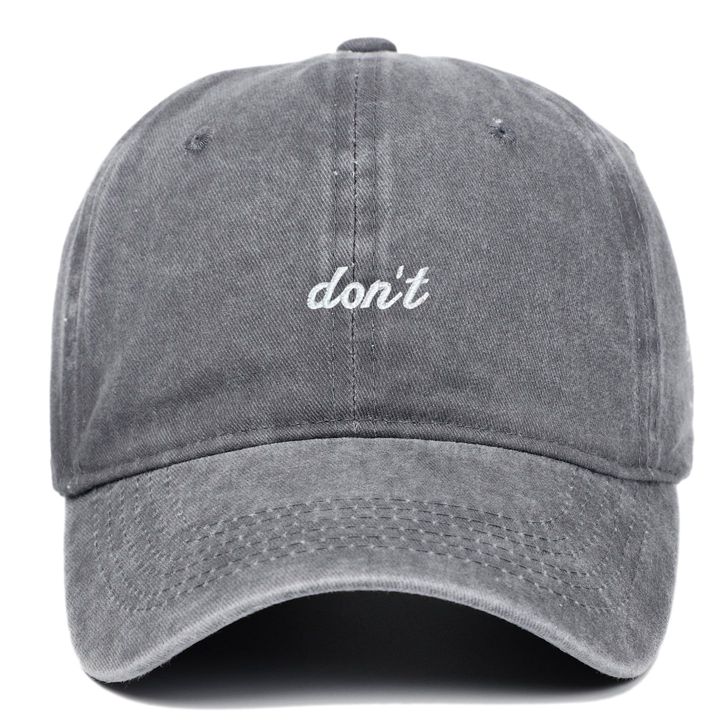 Washed Vintage Cap - Don't.