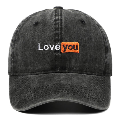 Washed Vintage cap - Love You.