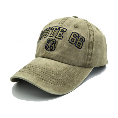 Washed Vintage Cap - Route 66.