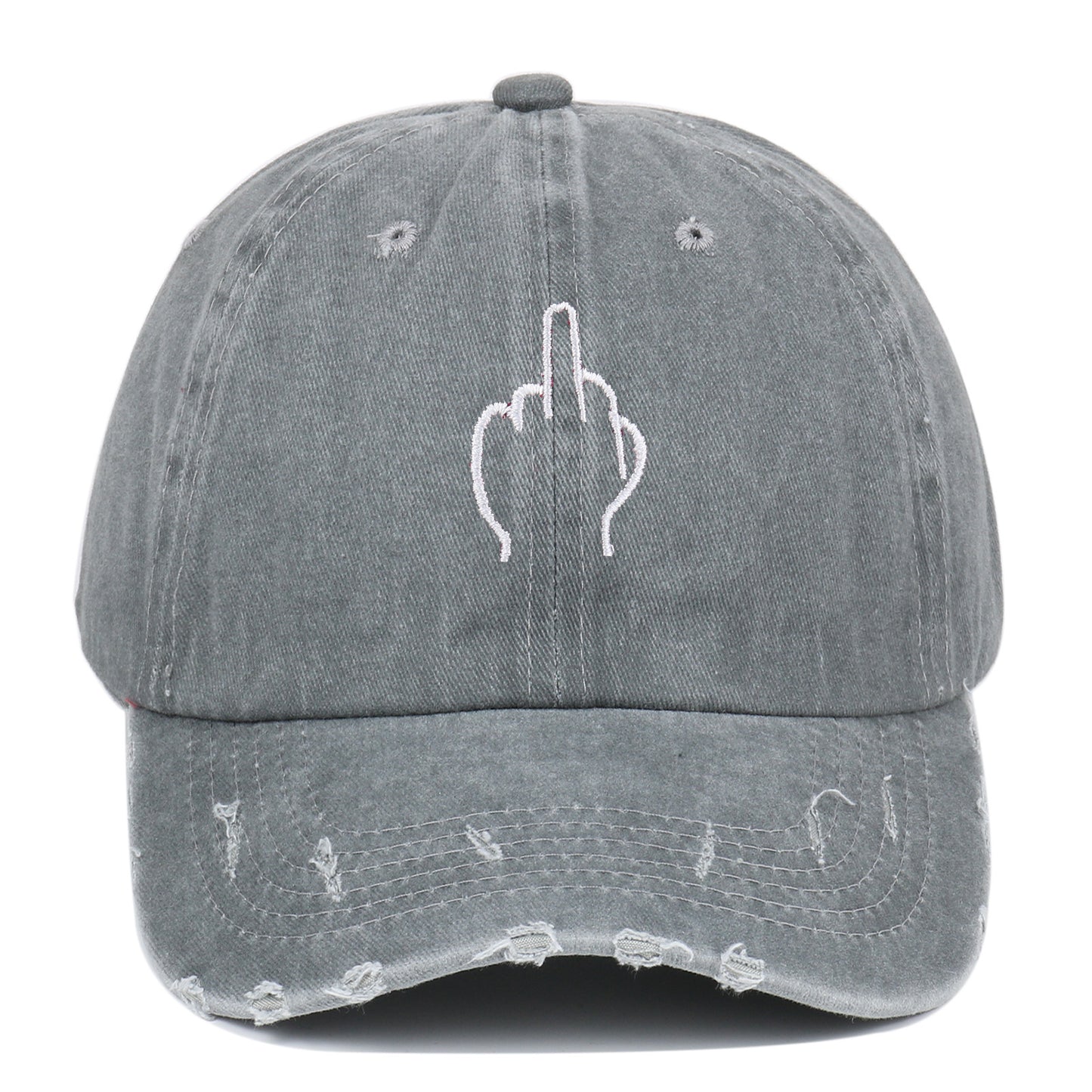 Washed VIntage Cap - Middle Finger.