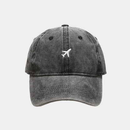 Washed Vintage Cap - Airplane.
