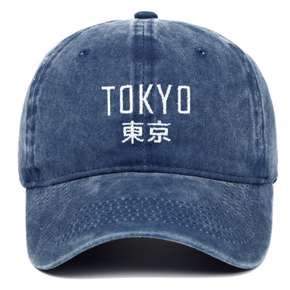 Washed Vintage Cap - Tokyo.