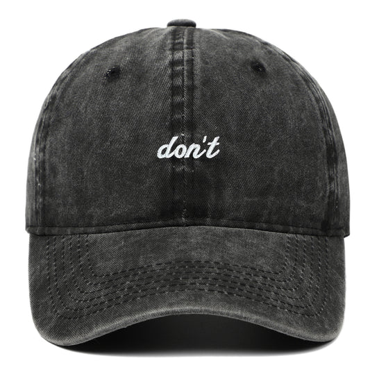 Washed Vintage Cap - Don't.