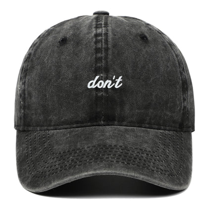 Washed Vintage Cap - Don't.