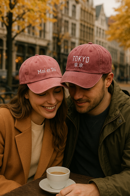 Washed Vintage Cap - Tokyo.