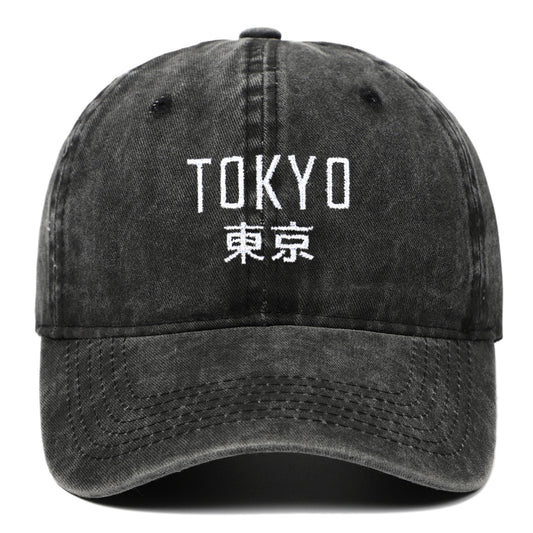 Washed Vintage Cap - Tokyo.