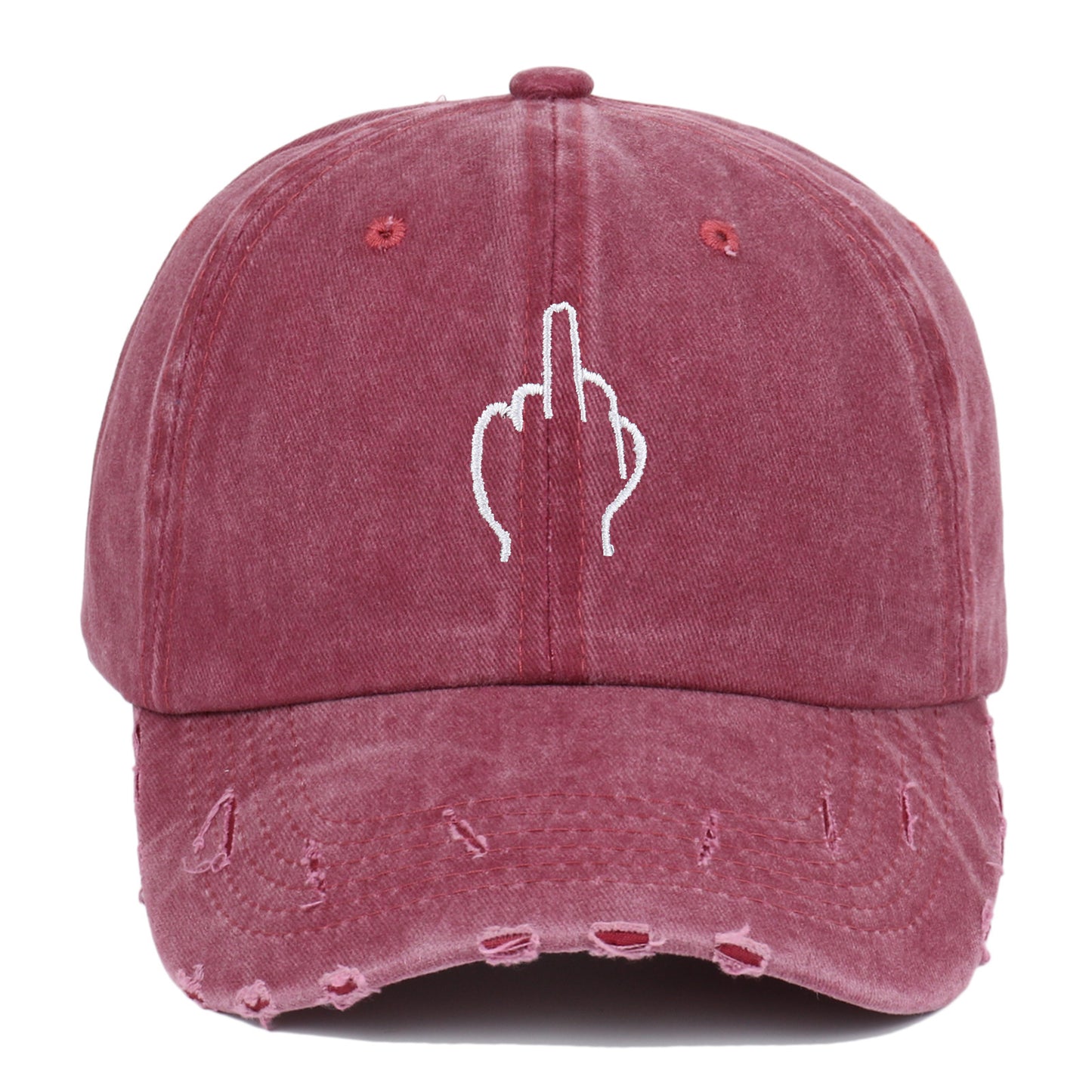 Washed VIntage Cap - Middle Finger.